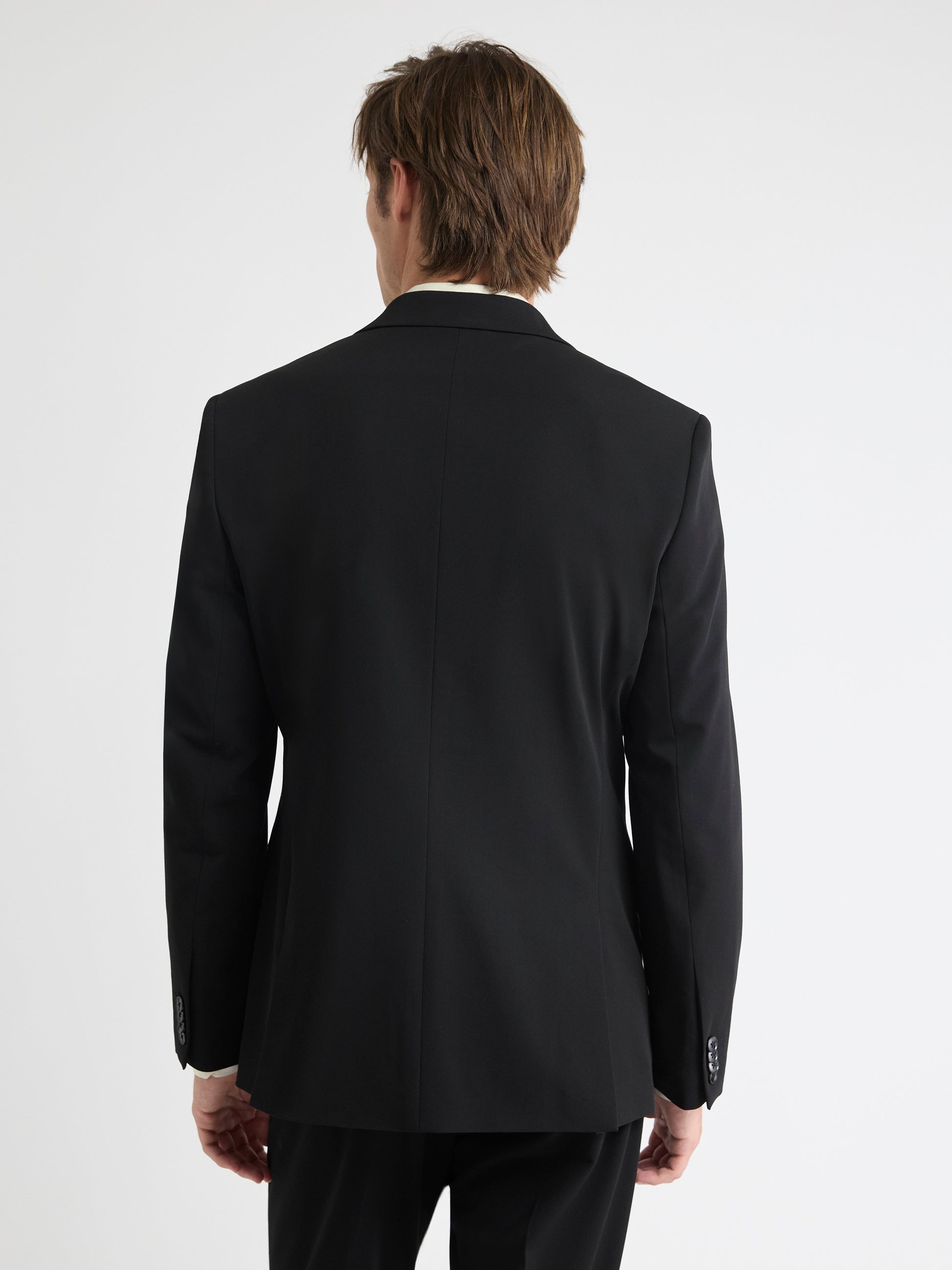 Slim Fit Black Core Blazer