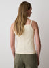 Knit Tank Top Squared Neck Organic Cotton