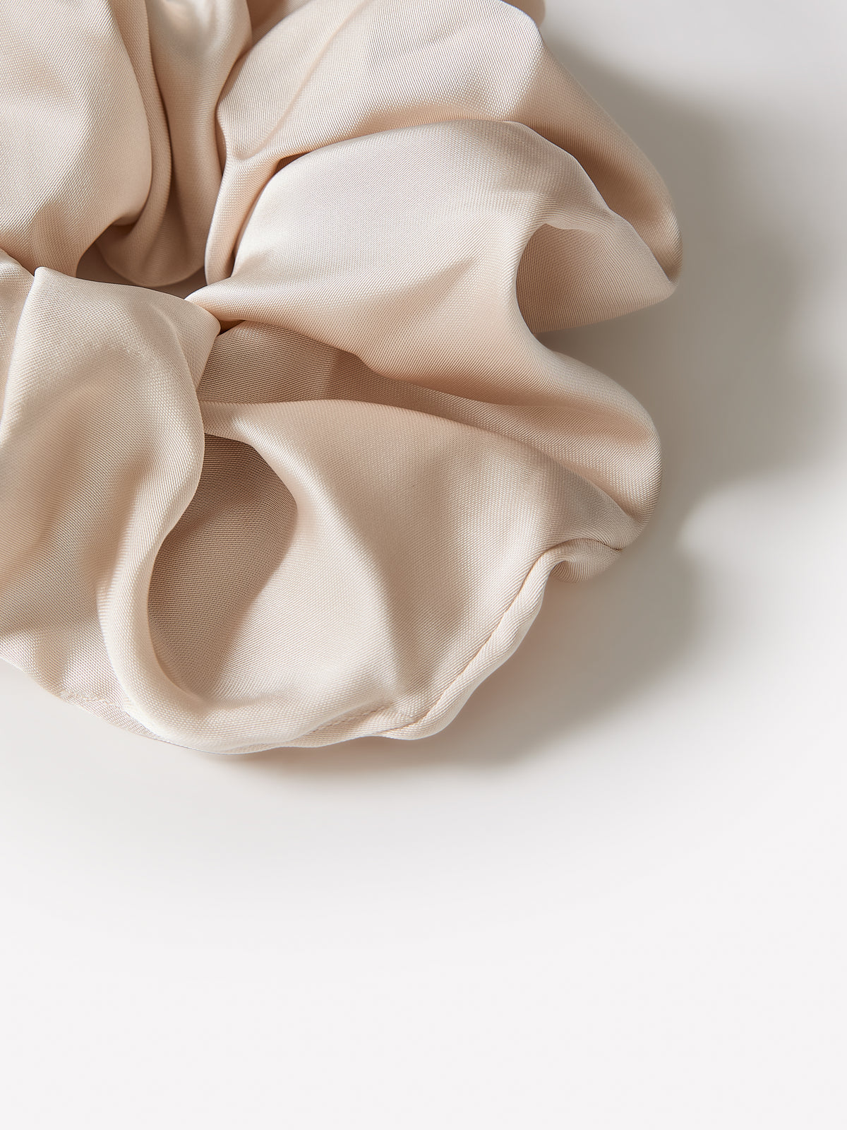 Oversized Scrunchie 100% Polyester Hair Accessory