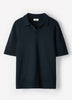 Linen-Blend Short-Sleeve Polo