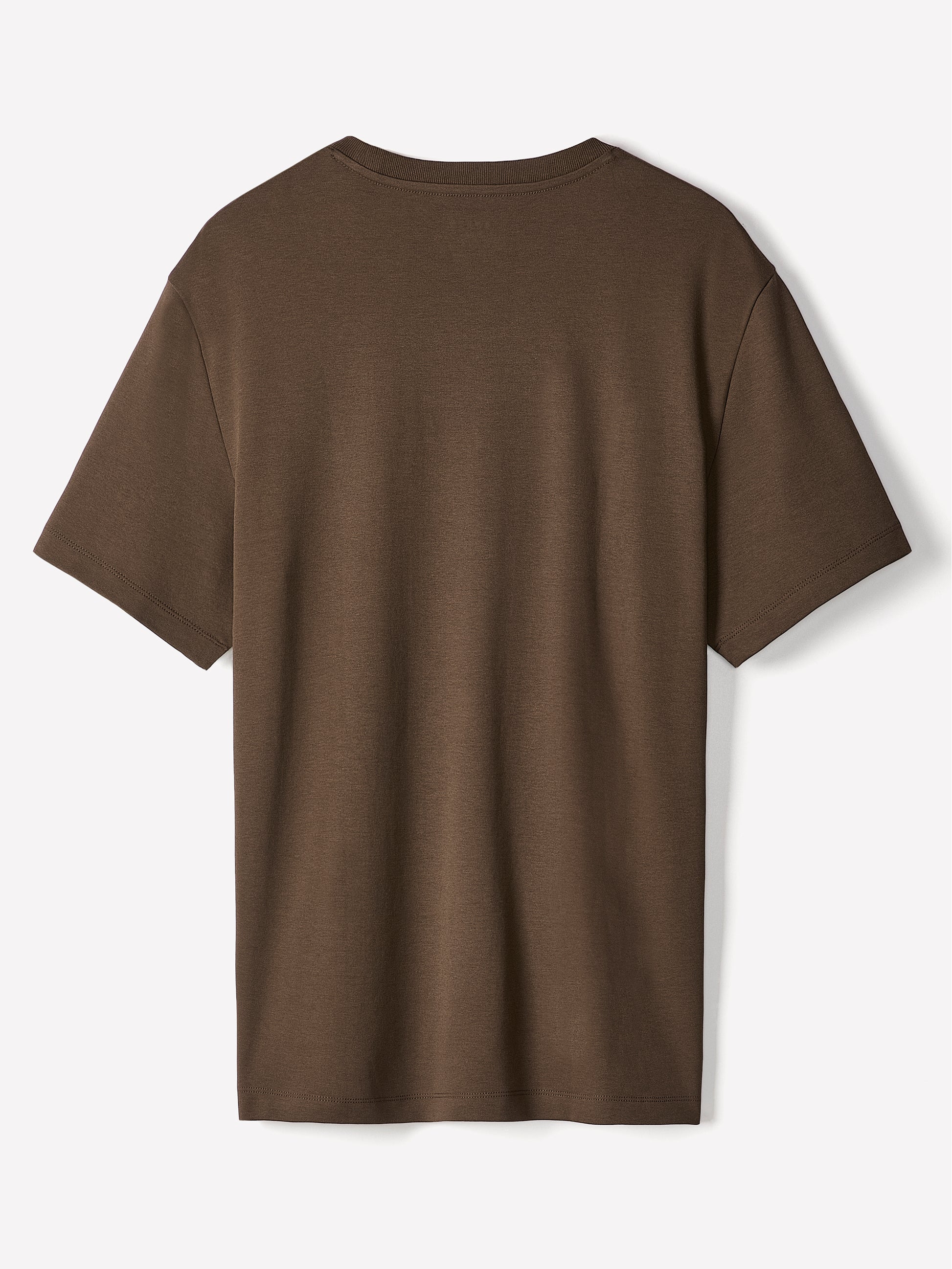 Solid Short-Sleeve Crew-Neck Tee