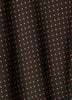 Extended-Sleeve Top with Crossover Draped Mock Neckline