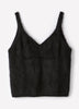 V-Neck Hairy Merino Tank