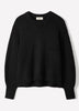 Wool-Blend Long-Sleeve Crew-Neck Sweater