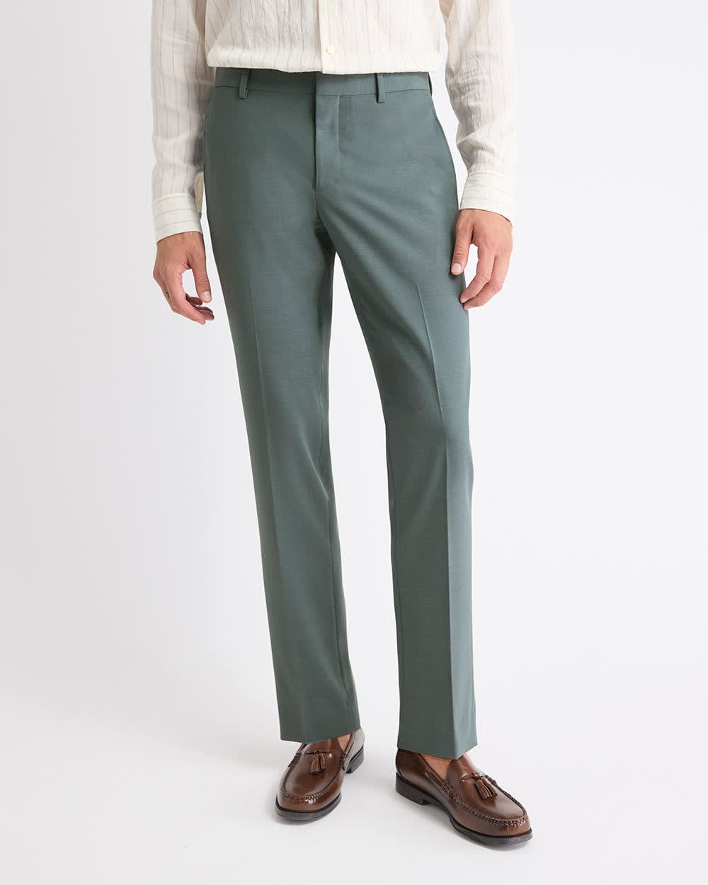 Slim Fit Agave Suit Pant