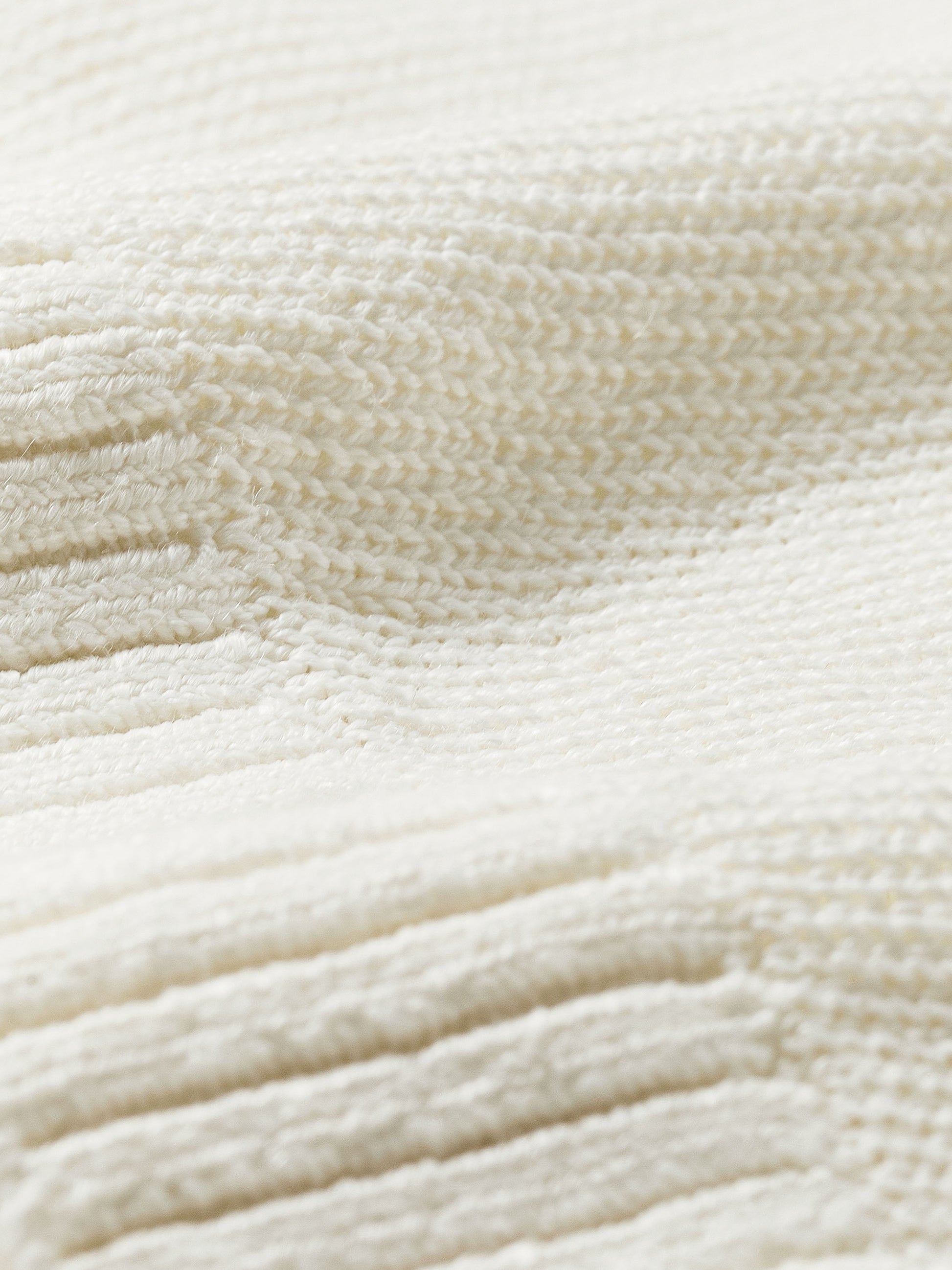 Linen-Blend Sleeveless Crew-Neck Sweater