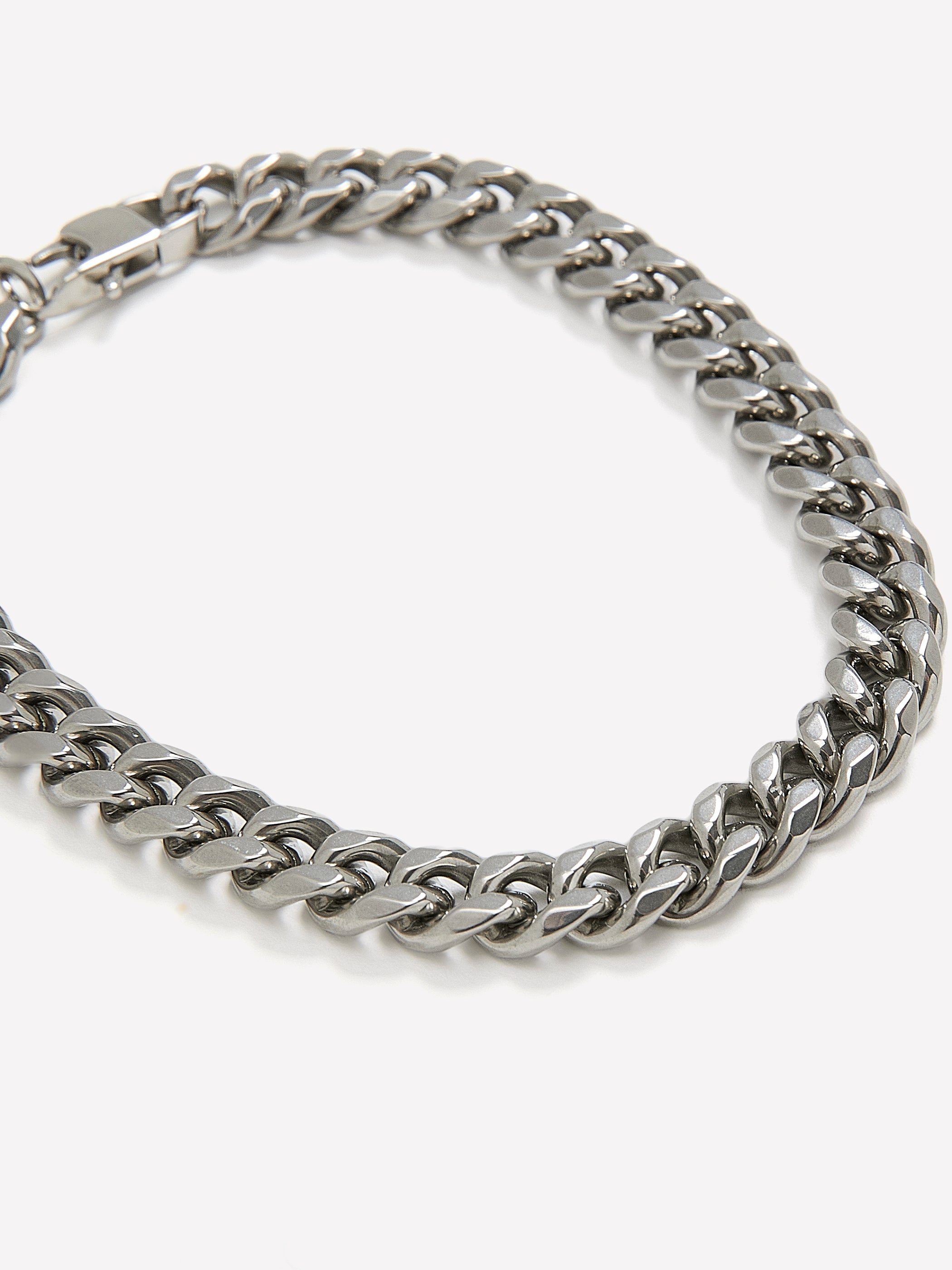 Stainless Steel Flat Bracelet