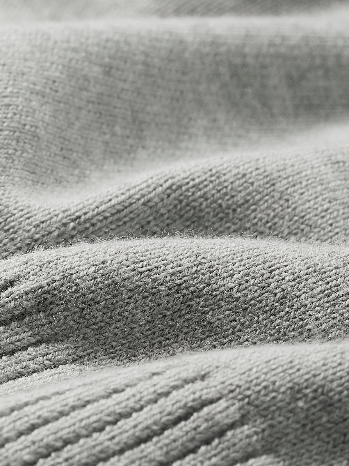 Long-Sleeve Half-Zip Mock-Neck Sweater