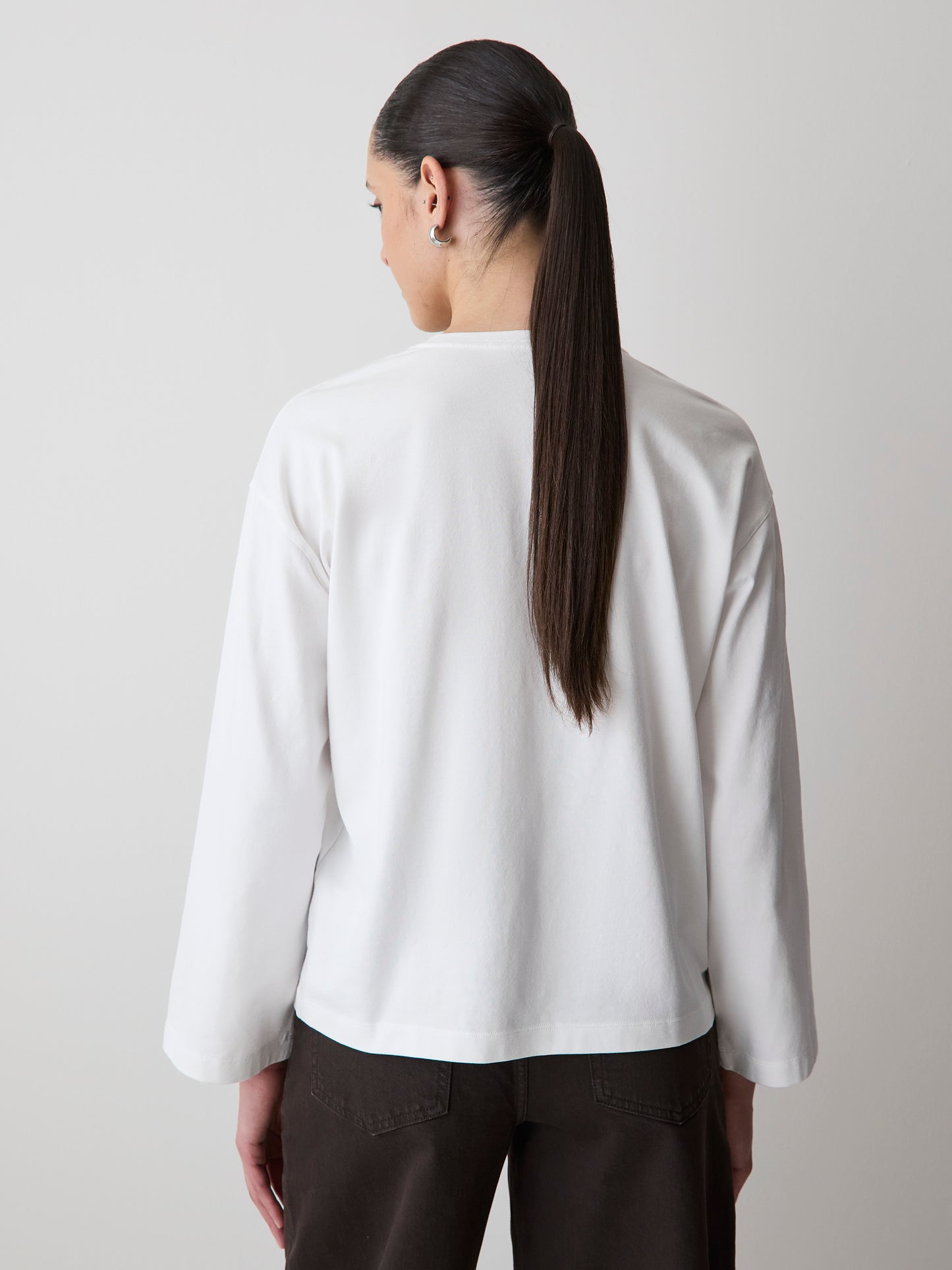 T-Shirt Ample en Coton Supima