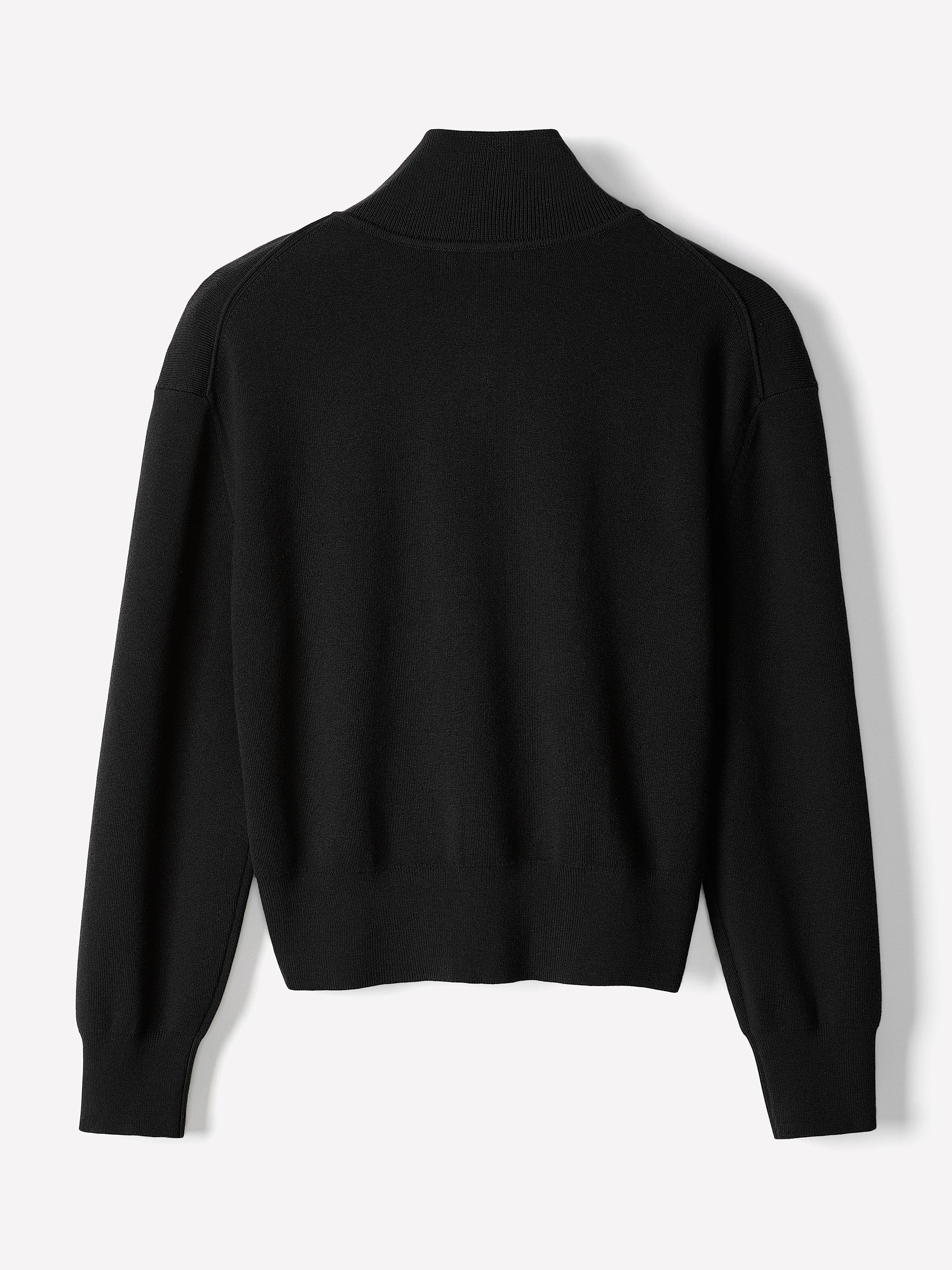 Women's Long-Sleeve Mock-Neck Buttoned Cardigan – RW&CO
