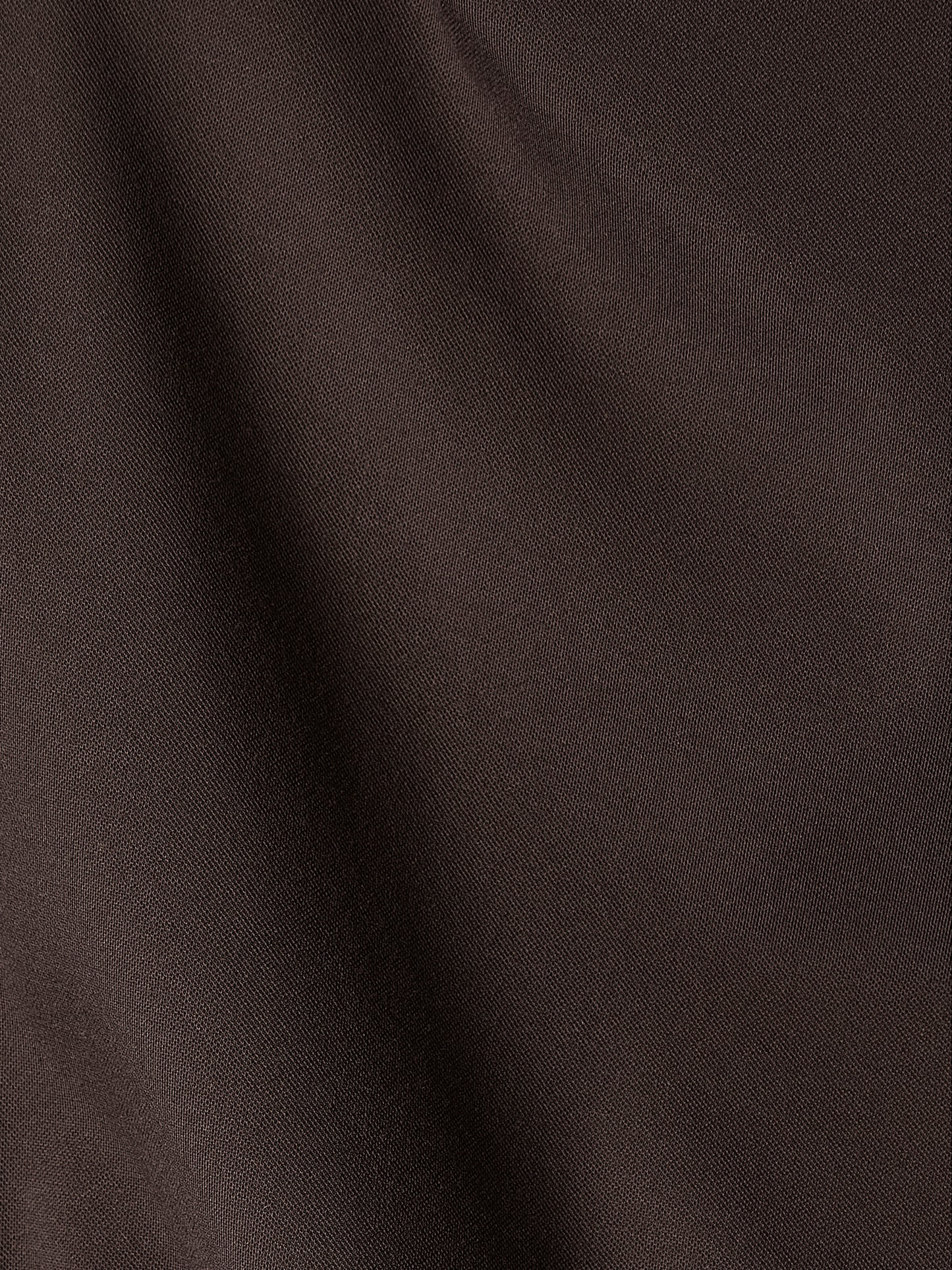 Extended-Sleeve Crew-Neck Draped Top
