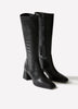 High Knee Leather Boot