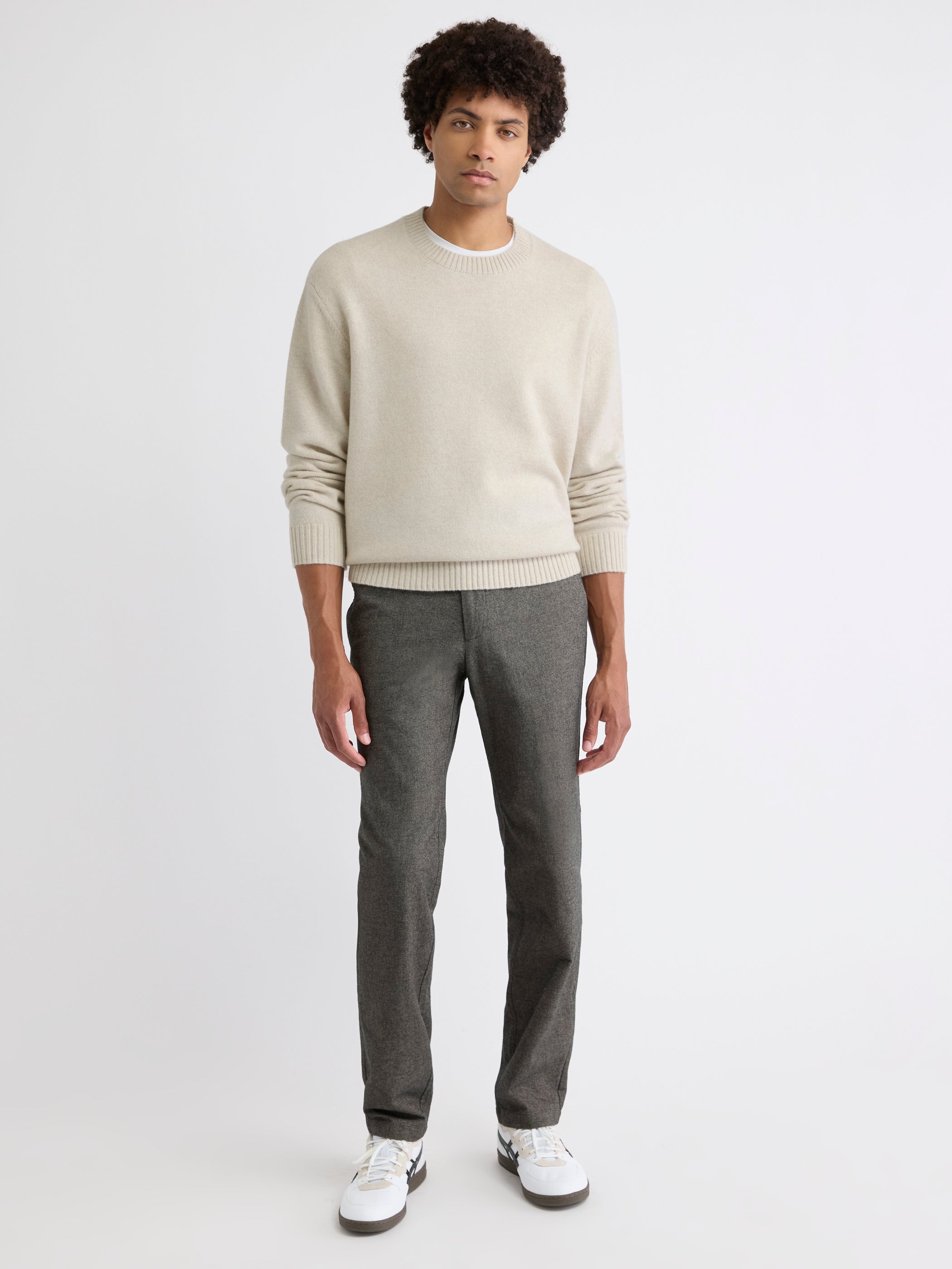 Slim-Fit Brushed Chino Pant