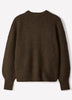 Wool-Blend Long-Sleeve Crew-Neck Sweater