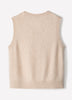 Knit Sweater Vest 100% Merino Wool
