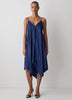 Sleeveless V-Neck Midi Dress