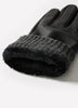Sheepskin Gloves With Leather Tab
