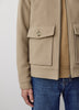 Wool-Blend Milkman Jacket