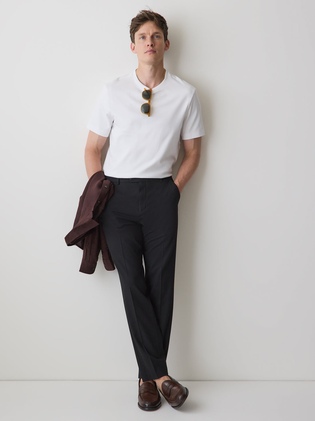 Men's Tailored-Fit Essential Dress Pants  RW&CO