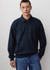 Men's Heavy Knit Cotton Blend Polo