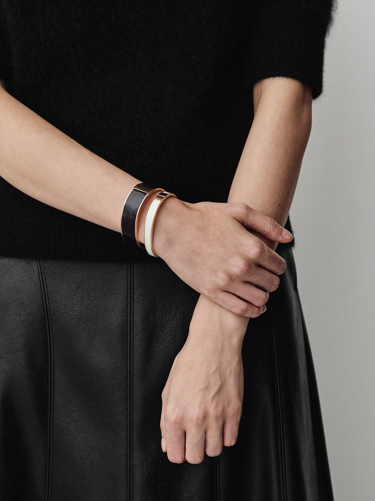 Enamel Cuff Bracelet