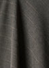 Woven Asymmetric Flare Midi Skirt in Polyester Blend