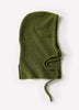 Brushed Jersey Knit Hood Wool Blend Hat