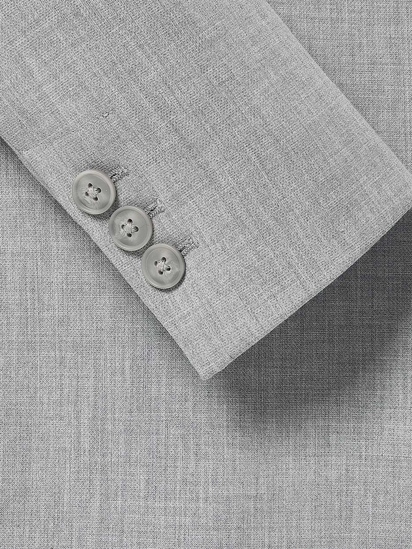 One-Button Fitted Blazer