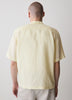 Short-Sleeve Linen Shirt with Camp Collar