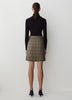 Woven Wool Blend Skirt for Women