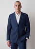 Tailored Wool Blend Men's Woven Blazer
