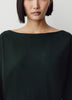 Long-Sleeve Off-the-Shoulder Merino-Wool Sweater