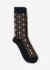 Men's Knit Socks Cotton Blend
