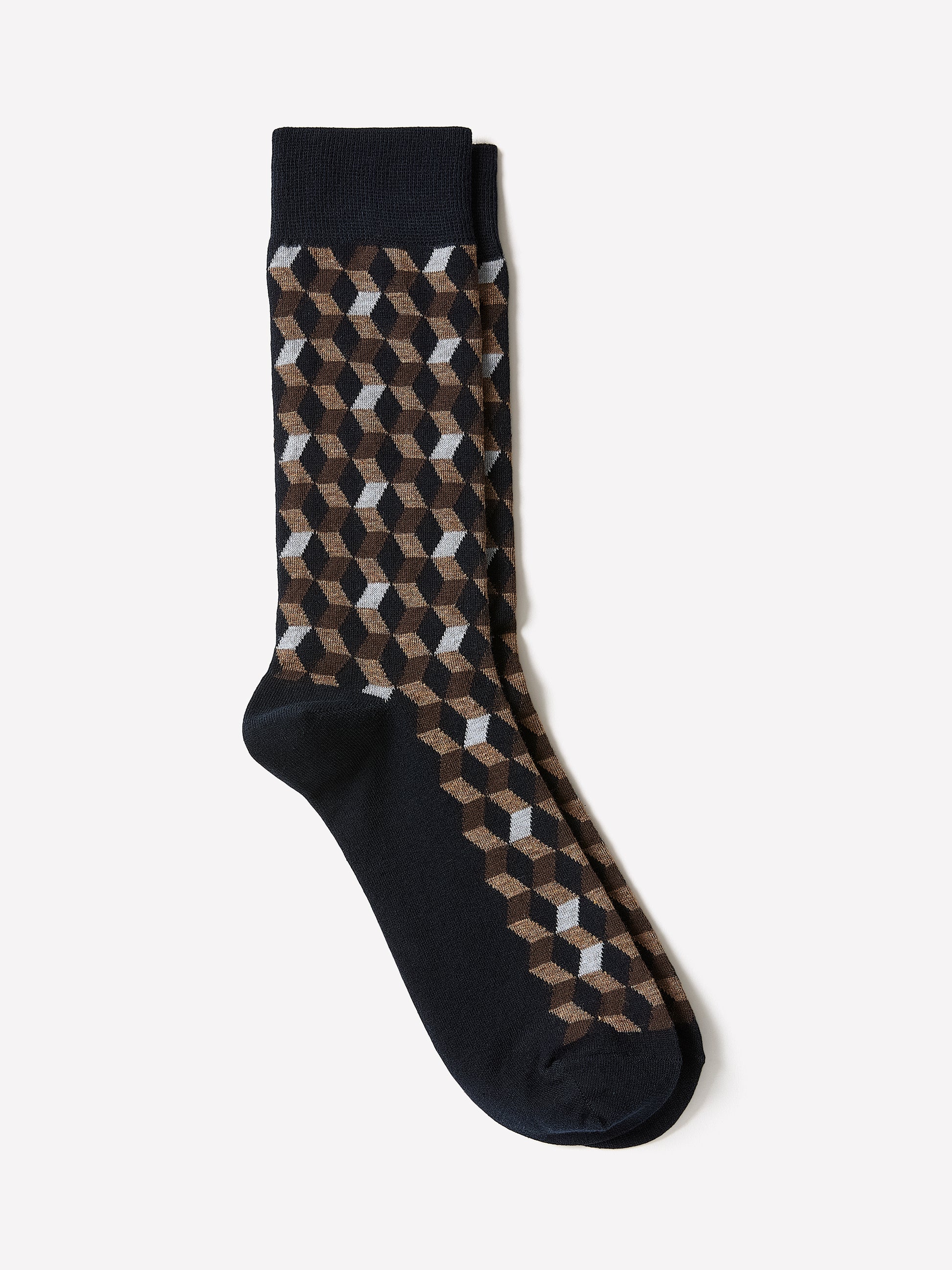 Men's Knit Socks Cotton Blend