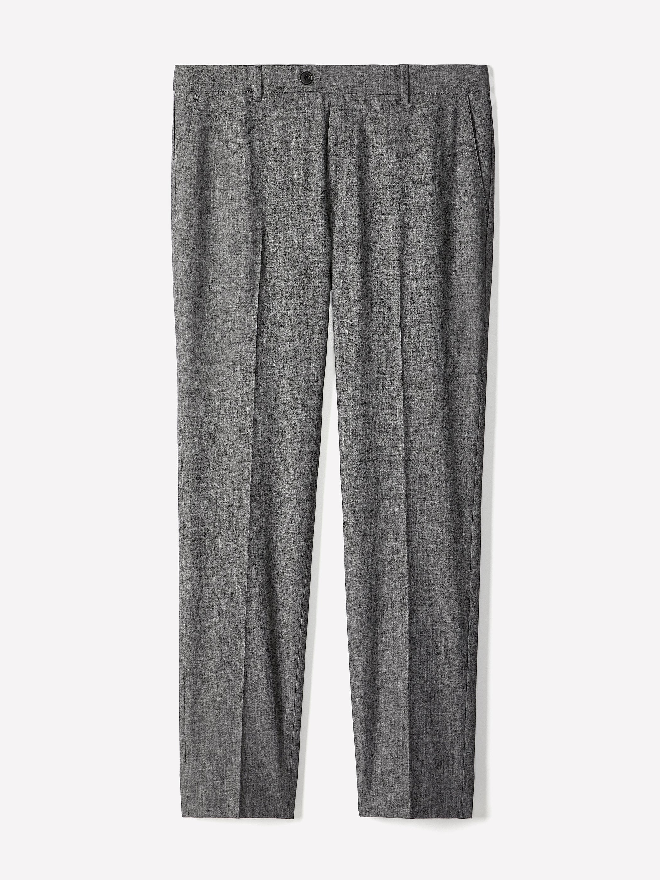 Slim-Leg Wool-Blend Pant