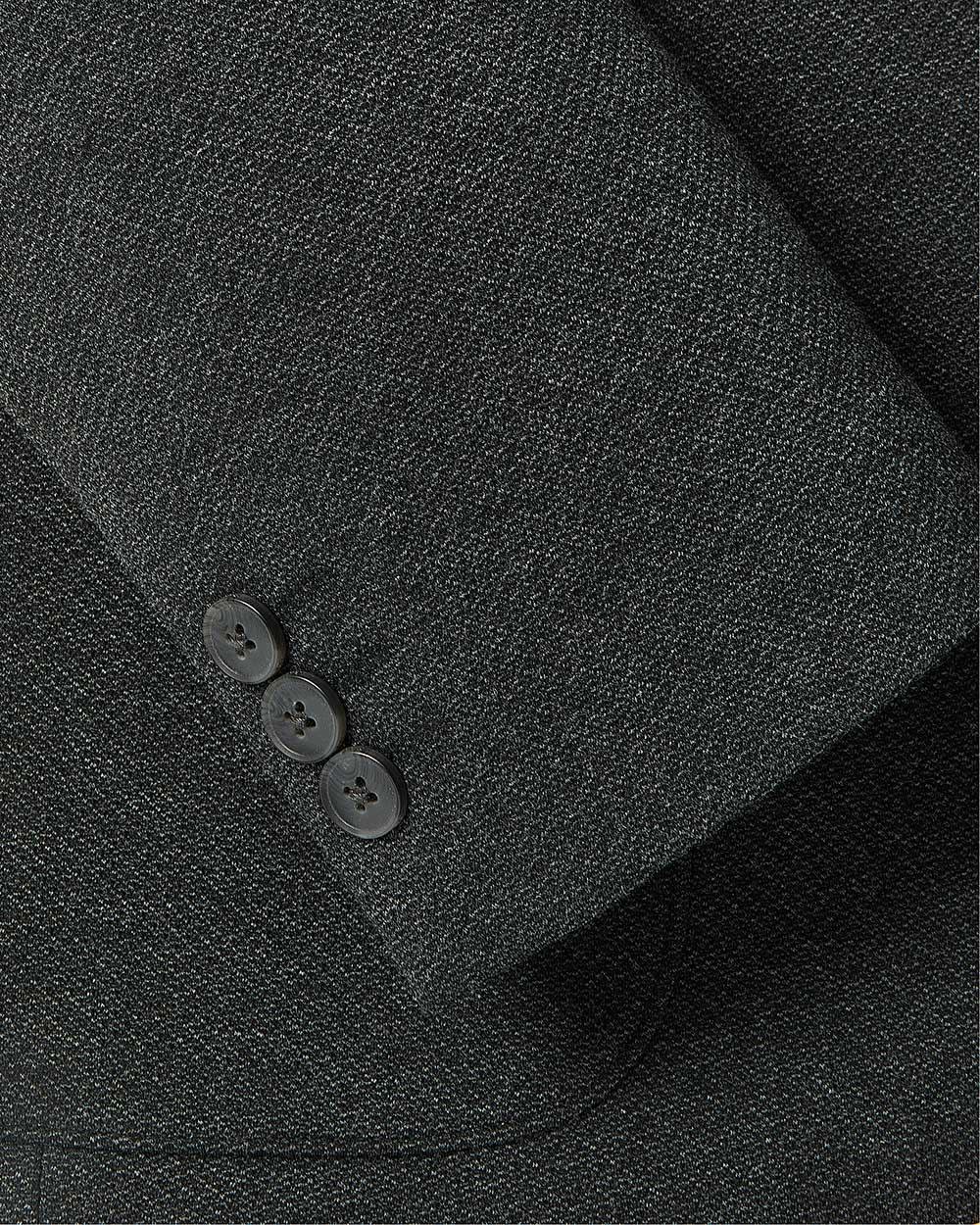Slim Fit Textured Knit Blazer