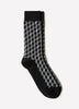 Men's Knit Socks Cotton Blend