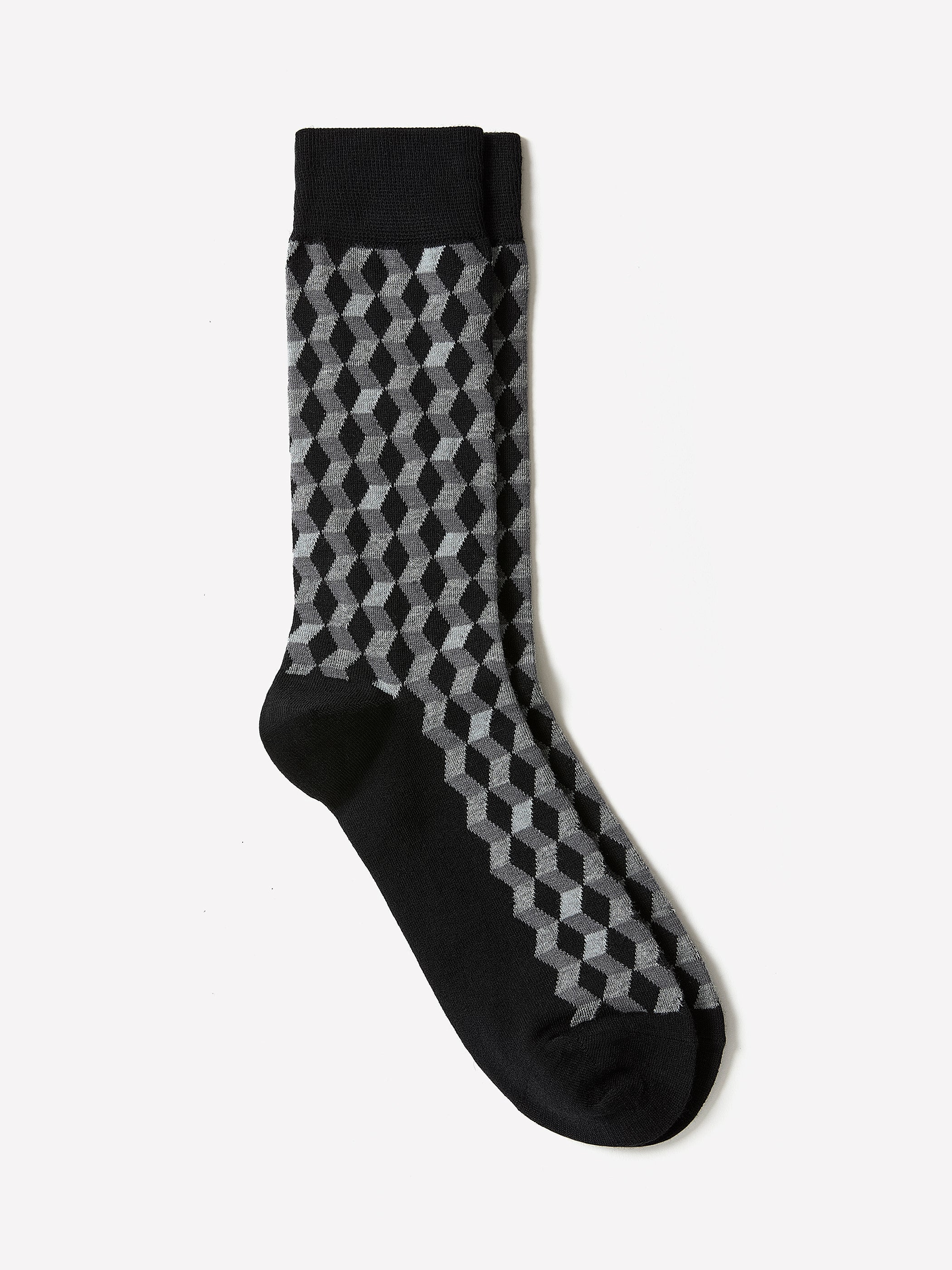 Men's Knit Socks Cotton Blend