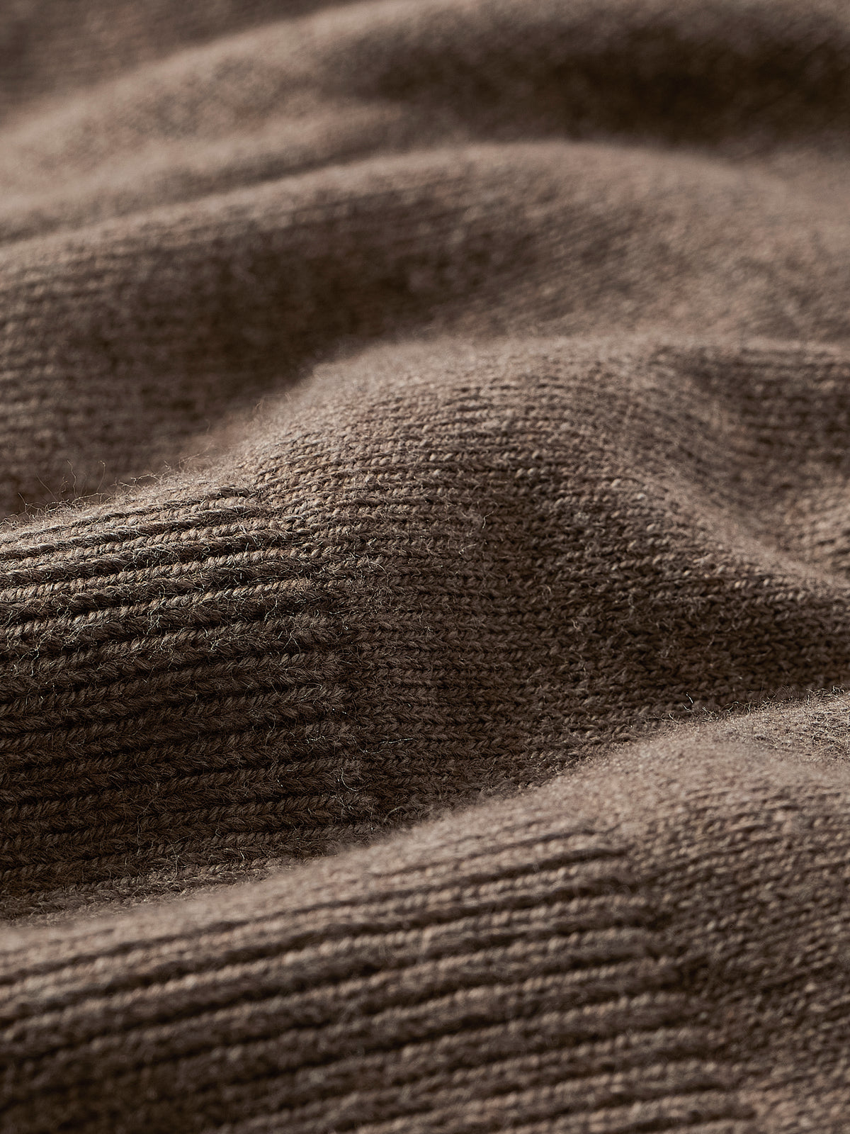 Long-Sleeve Half-Zip Mock-Neck Sweater