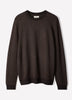 Mens Merino Wool Crewneck Sweater