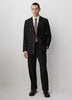Straight Fit Wool Blend Pant