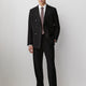 Straight Fit Wool Blend Pant
