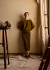 Knit Pencil Skirt Cotton Nylon Tencel Blend