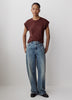 Extended-Sleeve Crew-Neck Tee