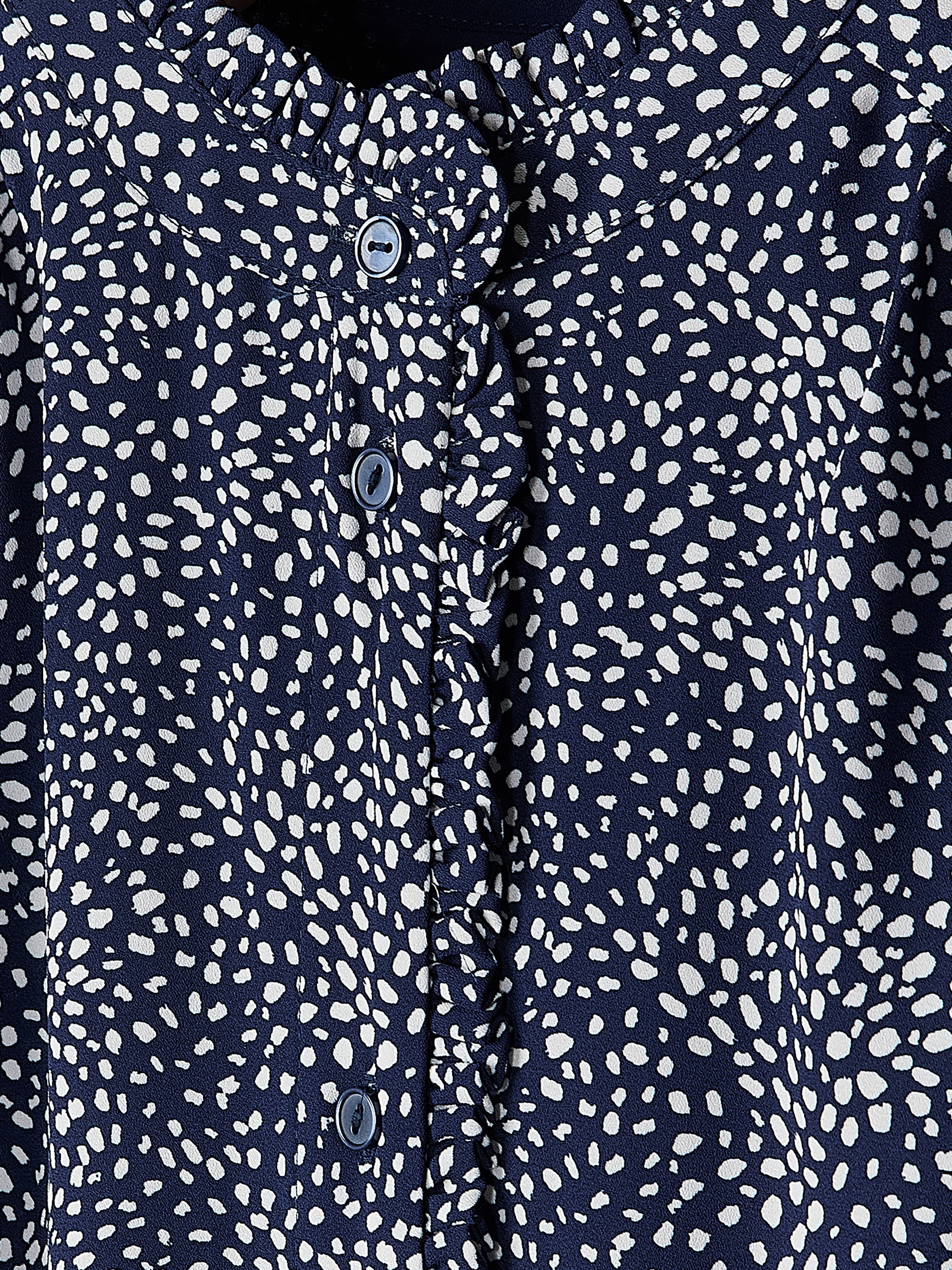 Sleeveless Mock-Neck Buttoned-Down Mini Dress