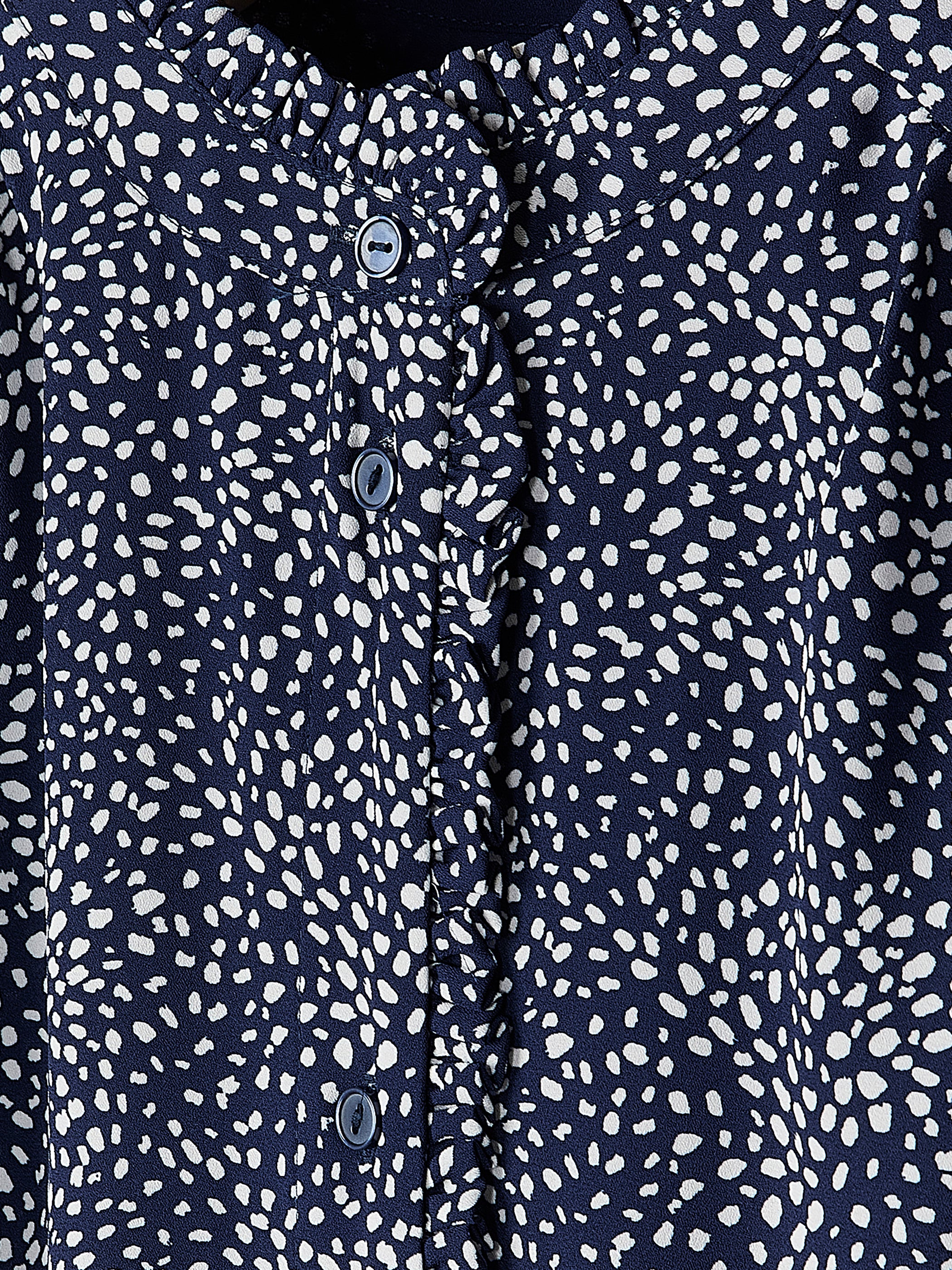 Sleeveless Mock-Neck Buttoned-Down Mini Dress