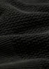 Textured Short-Sleeve Polo Sweater