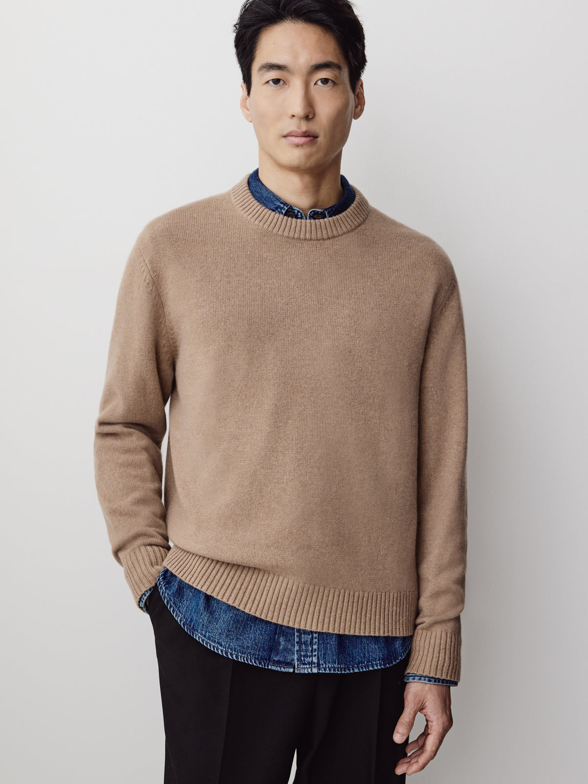 Lambswool Crew-Neck Sweater