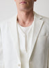 Woven Tailored Linen Blend Blazer