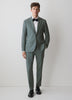 Slim-Fit Agave Suit Blazer